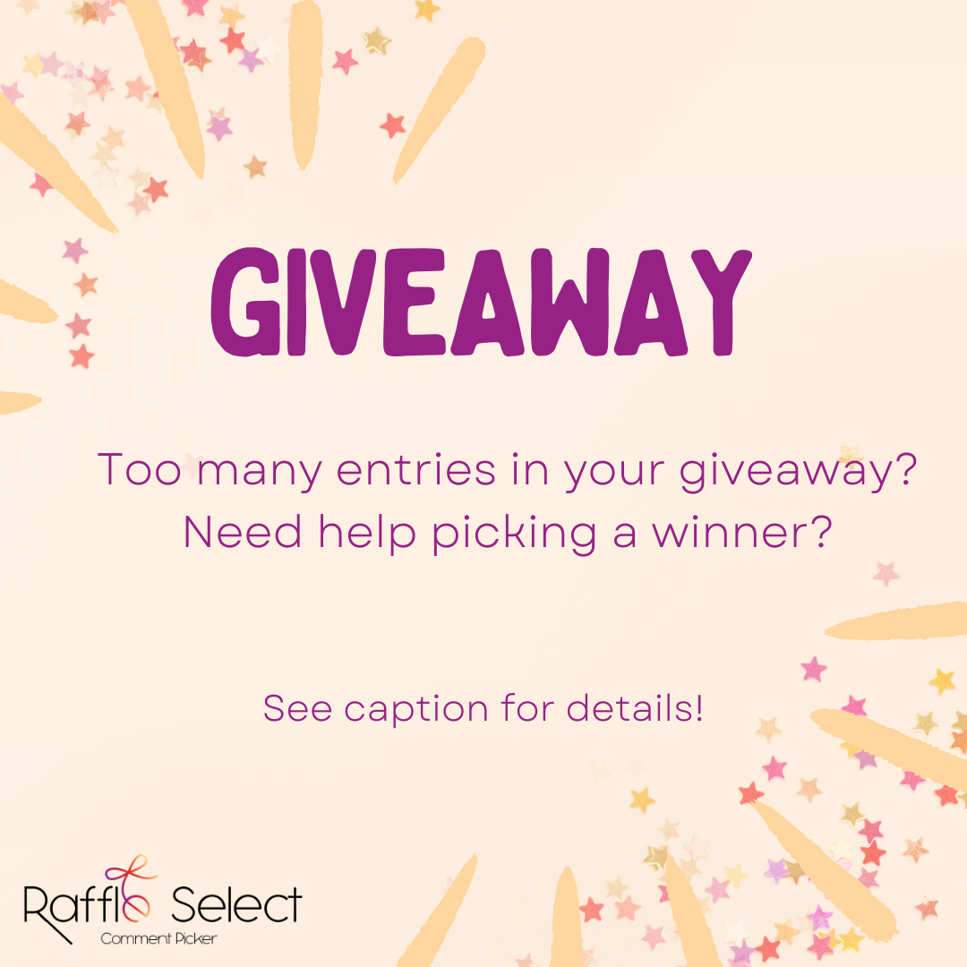 RaffleSelect Giveaway Promotional Graphic