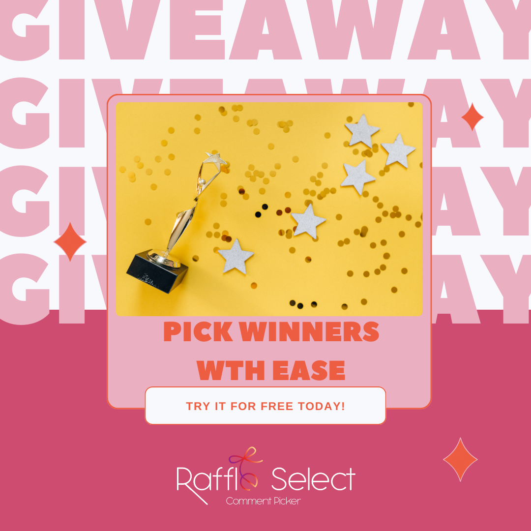 RaffleSelect Comment Picker Promotional Image