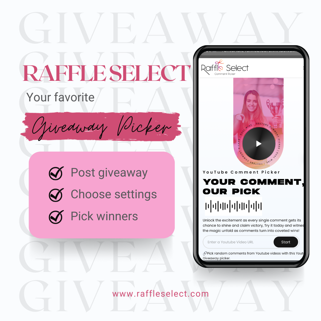 RaffleSelect promotional graphic